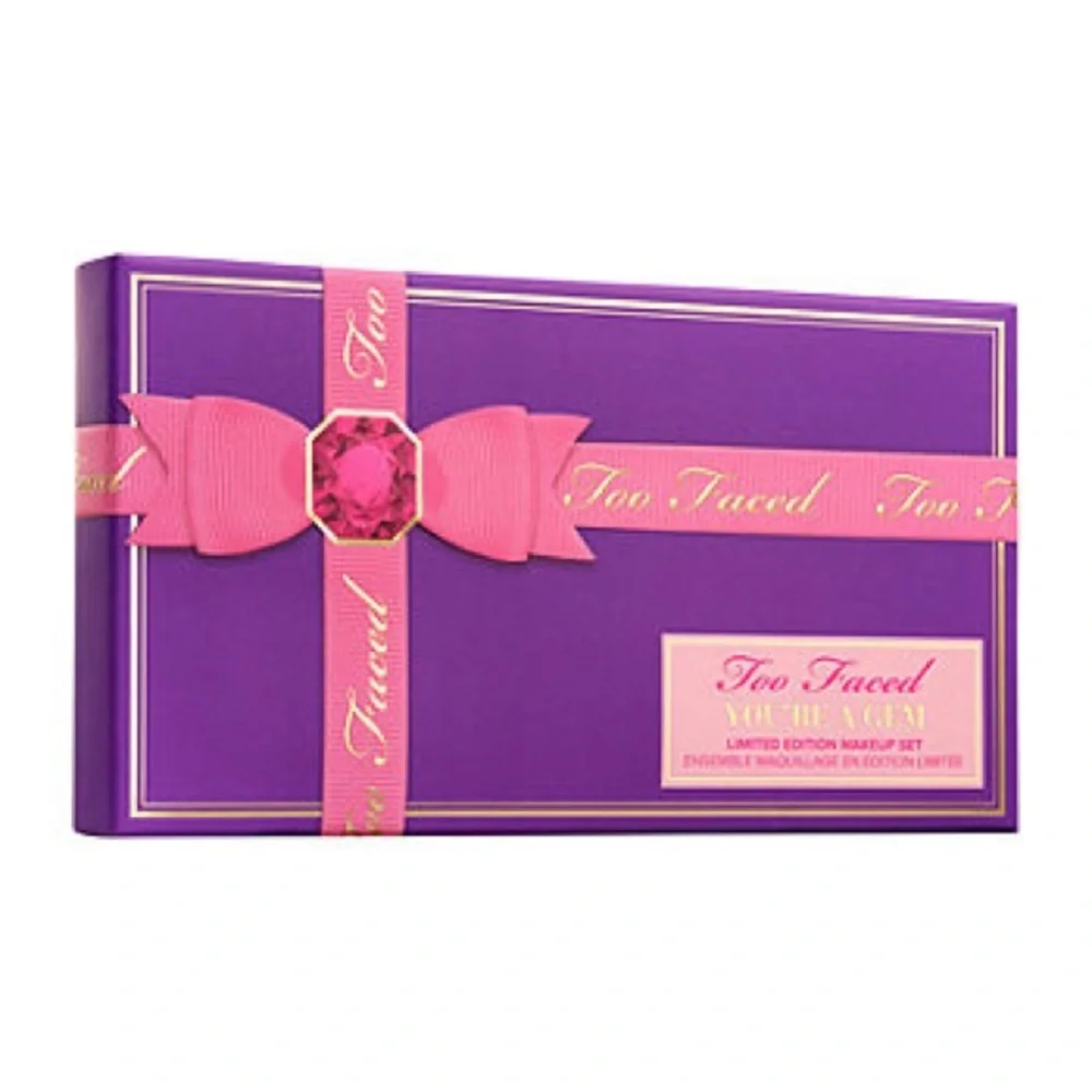 3pc Too Faced You'Re A Gem Limited Edition Makeup Set -Brand New in Box